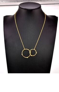 Catherine Weitzman Interlocking Branches Pendant Necklace